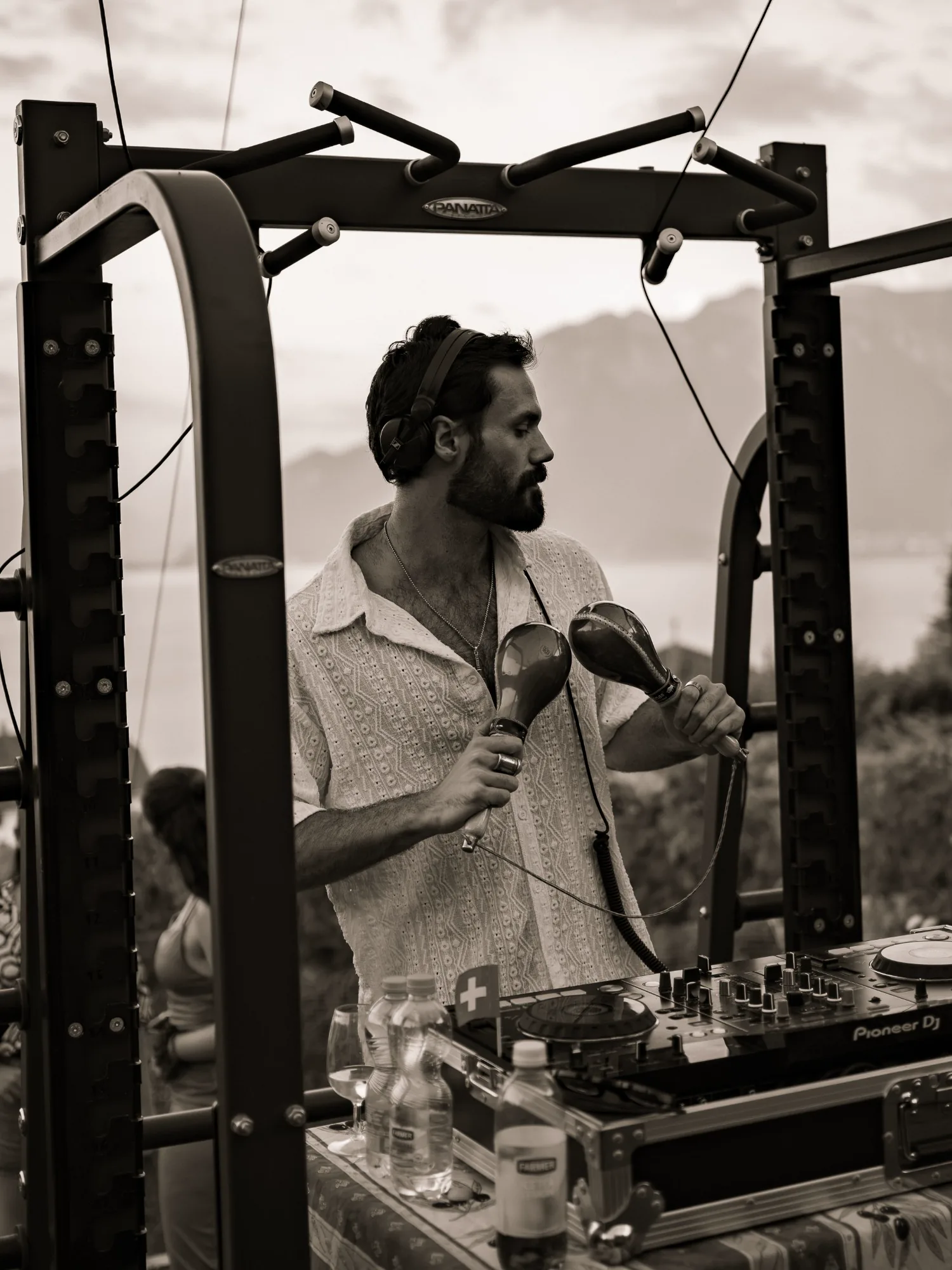 Live percussion